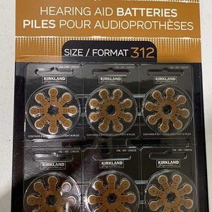 #312 Kirkland Signature Hearing Aid Batter…